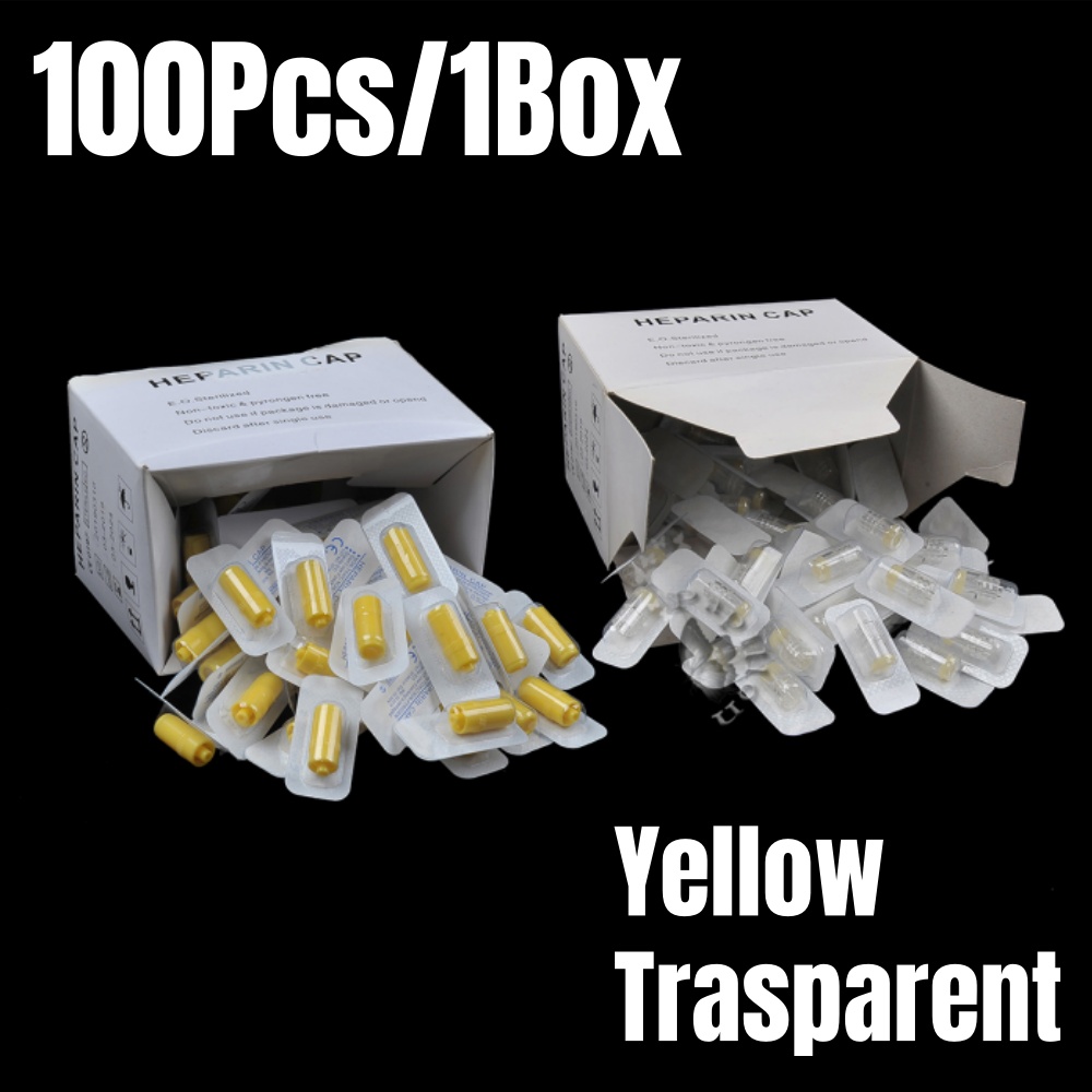 Pet Supplies Store - 100 Teile/schachtel Heparin Cap IV Einweg
