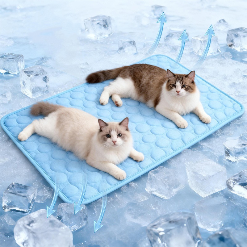 Dog Cooling Mat - Extra große Hundekühlmatte, robuste Sommer-Eismatte für
