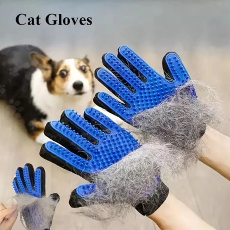 Pet Hair Remover Brush - Tierhaar-Handschuhkamm für Hunde und Katzen, Fellpflege-
