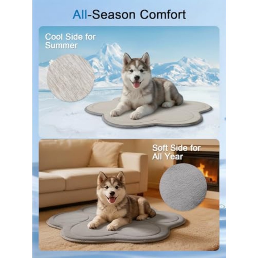 Hundekühlmatte, Sofort-Kühlpad – Dog Cooling Mat Bewertung und Preis