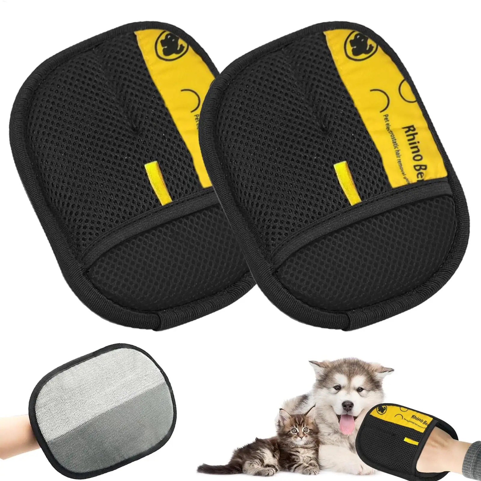 2 Stück Katzenpflege-Handschuh – Pet Hair Remover Brush Bewertung und Preis
