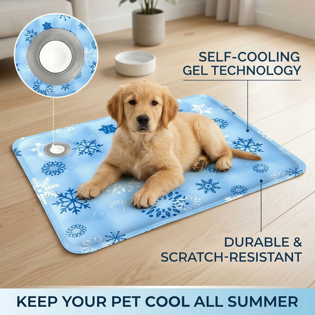 Sommer-Haustiermatte, Haustier – Dog Cooling Mat Bewertung und Preis