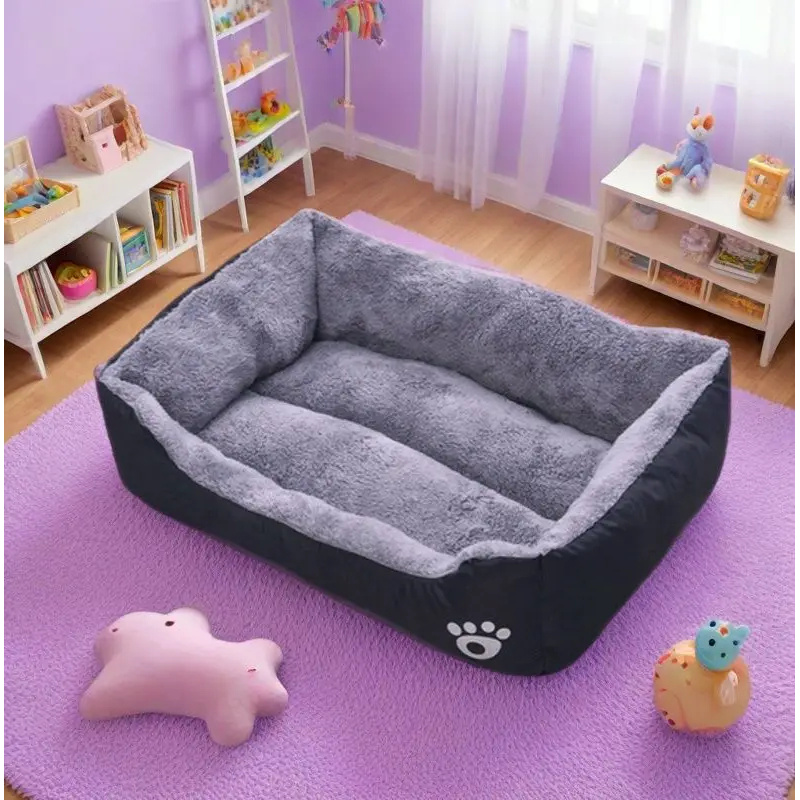 Langes Plüsch-Beruhigungsbett  – Calming Dog Bed Bewertung und Preis