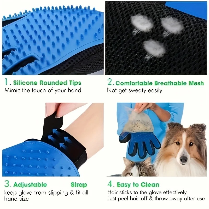 Tierhaar-Handschuhkamm für Hun – Pet Hair Remover Brush Bewertung und Preis